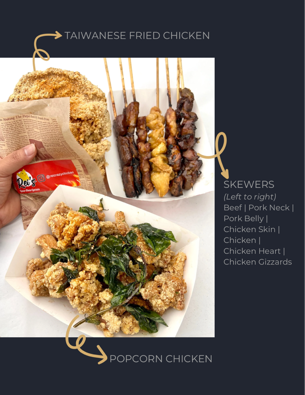 Rei’s Crazy Fried Chicken and Skewer